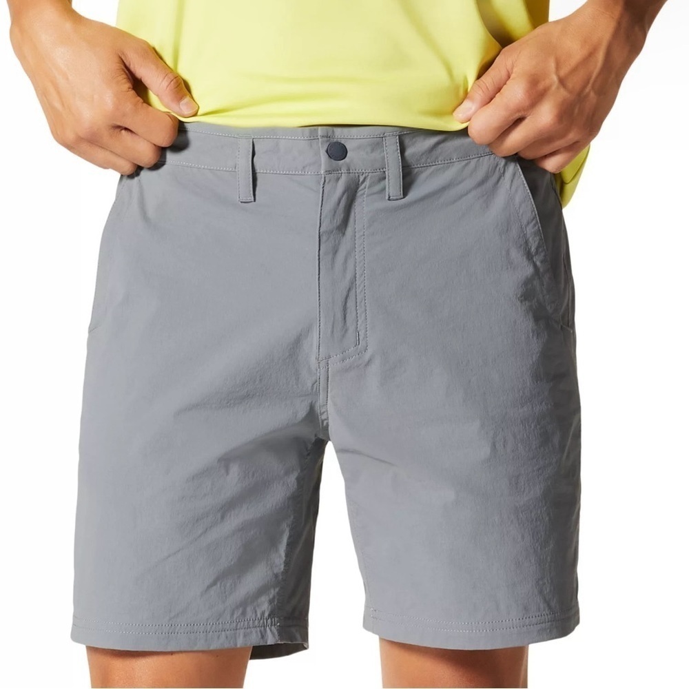 Mountain Hardware Gray Ripstop Hiking Shorts 28w - image 1